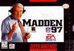Madden NFL '97 Box Art Front
